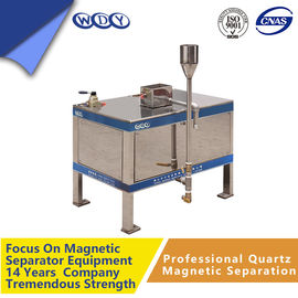 Intensitas Tinggi Slurry Permanen Basah Drum Magnetic Separator Untuk Kuarsa / KaoLin / Sodium potassium feldspar yang dicuci air