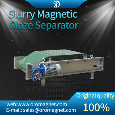 Over Belt Self Cleaning Overband Magnets Separator/Cross Belt Magnetic Separator yang cocok untuk partikel plastik