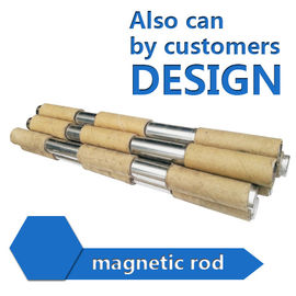 Industri Kuat Neodymium Separator Magnet Filter Bar / Rod Untuk Pengolahan Makanan