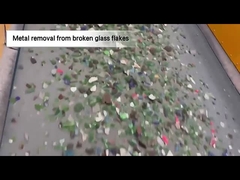 separator arus pusing untuk serpihan kaca pecah