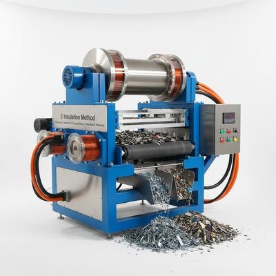 Metode Isolasi E Pemisah Elektromagnetik Pemisahan Otomatis Logam Ferrous Bahan Non-logam Mesin Pemisah Magnetik Industri