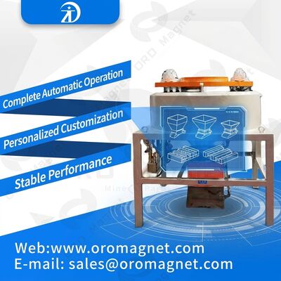 Background Magnetic Intensity 10000 sampai 15000 Gauss Magnetic Particle Extractor Ideal untuk aplikasi pertambangan dan industri