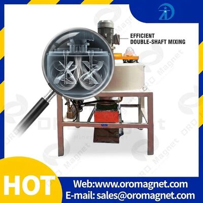 Ukuran pemisah Magnetik Mesh 20-325 dengan bahan kumparan tembaga dan sirkulasi untuk pemisahan magnetik