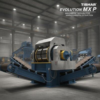 Magnetic Separator tibhar evolution mx p peralatan untuk pemisahan pertambangan dan ekstraksi mineral dalam operasi industri
