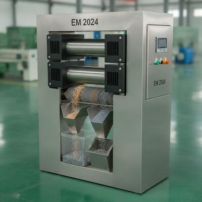 150 Kg EM 2024 Separator Elektromagnetik Mesin Pemisahan Magnetik untuk Penghapusan Kontaminan Logam di Jalur Produksi
