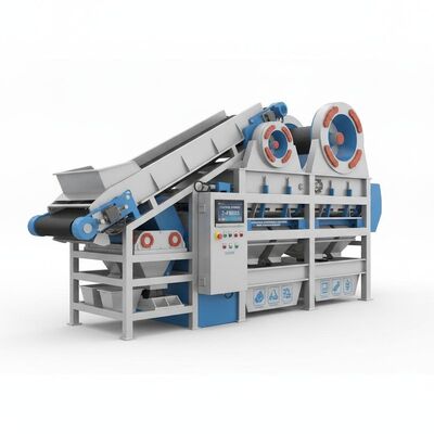 Periode Pengiriman 2-4 Minggu Pemisah Magnetik Kering yang dapat disesuaikan yang dirancang untuk pemisahan di industri pertambangan dan daur ulang