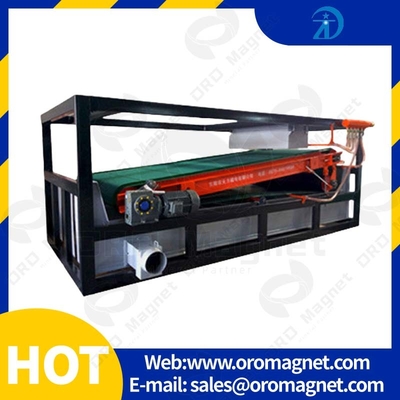 Mesin magnet piring permanen untuk distribusi medan magnet yang seragam dalam konsentrasi bijih besi