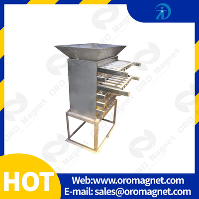 6 Layer Low Intensity Magnetic Separator 33 Piece 32mm For Food Industry