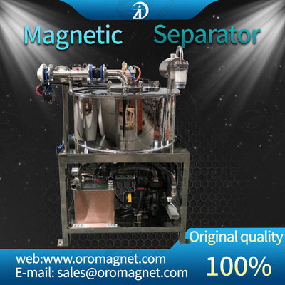 Pemisahan Magnetik Kuat Pemisah Bijih Magnetik Emas Hitam Bijih Non-Metal Pemisah Magnetik Keramik