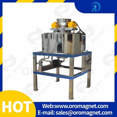 Peralatan Pemisahan Magnetik Pendingin Ganda Untuk Proses Basah Kaolin Clay Feldspar Quartz Slurry