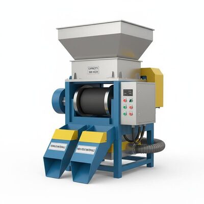 Pemisah Magnetik Kering Magnetik Kuat Kapasitas Kustomisasi Bervariasi Berdasarkan Model Ideal Untuk Pemisahan Bahan Ferrous