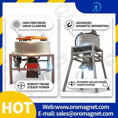 Mesin Pemisah Magnetik Bahan Koil Tembaga Menyediakan Kinerja yang Stabil dan Frekuensi 50 60Hz Ideal untuk Tugas Pemisahan Magnetik
