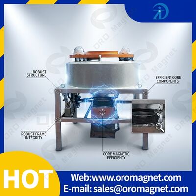 10000 sampai 15000 Gauss Magnetic Retrieval Machine Featuring Circulating Running Functionality Menyediakan Solusi Pemisahan Magnetik