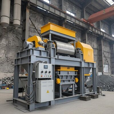Input Voltage 380 Peralatan pemisahan magnetik untuk pemisahan pertambangan Kapasitas 1 sampai 10 ton per jam Pengolahan bahan