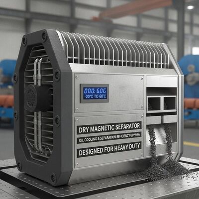 Operatingtemperature -20°C sampai 60°C Separator Magnetik Kering Menawarkan Oil Cooling and SeparationEfficiency hingga 99 Persen Dirancang untuk Tugas Berat