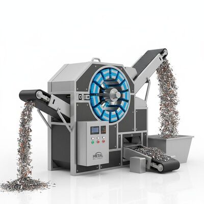 Pemisah Elektromagnetik Magnet Neodymium menampilkan Kekuatan Medan Magnet 0,5 hingga 1,5 Tesla dan Metode Isolasi E ideal untuk Pemulihan Logam