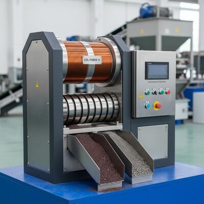 Pemisah Magnetik Kering Perawatan Rendah Menampilkan Daya Kumparan 11 Cocok untuk Pemisahan Magnetik dalam Pertambangan dan Pemrosesan Material