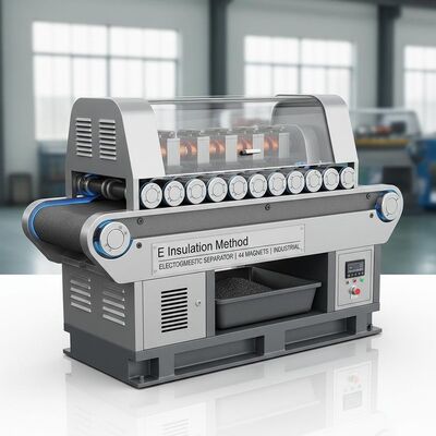 Metode Isolasi E Pemisah Elektromagnetik Menggabungkan 44 Magnet yang Direkayasa untuk Pemisahan Magnetik dan Industri