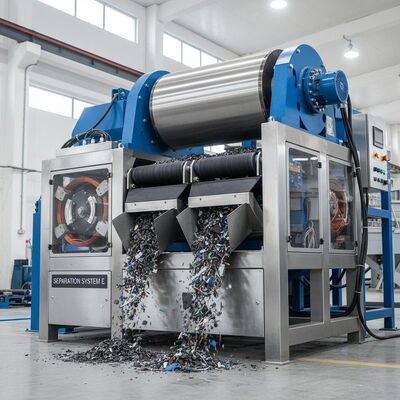 Pemisahan Logam Besi Dari Bahan Nonmetallik Pemisah Elektromagnetik Dengan Metode Kerja Otomatis Dan Isolasi