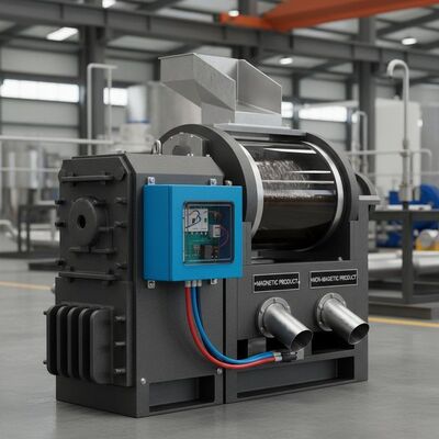 Pemisah Magnetik Basah Pendingin Oli dengan Kategori Isolasi E Ideal untuk Pengolahan Mineral dan Pemisahan Magnetik