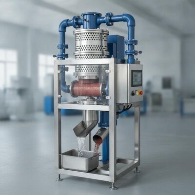 Pemisah magnetik basah yang cocok untuk operasi pada suhu tidak melebihi 60 °C yang memberikan pemisahan magnetik yang konsisten