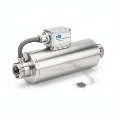 380V Permanent Magnetic Separator Dibangun dengan Thread Connection Mode dan 304SS Shell Material Memastikan Pemisahan Magnetik